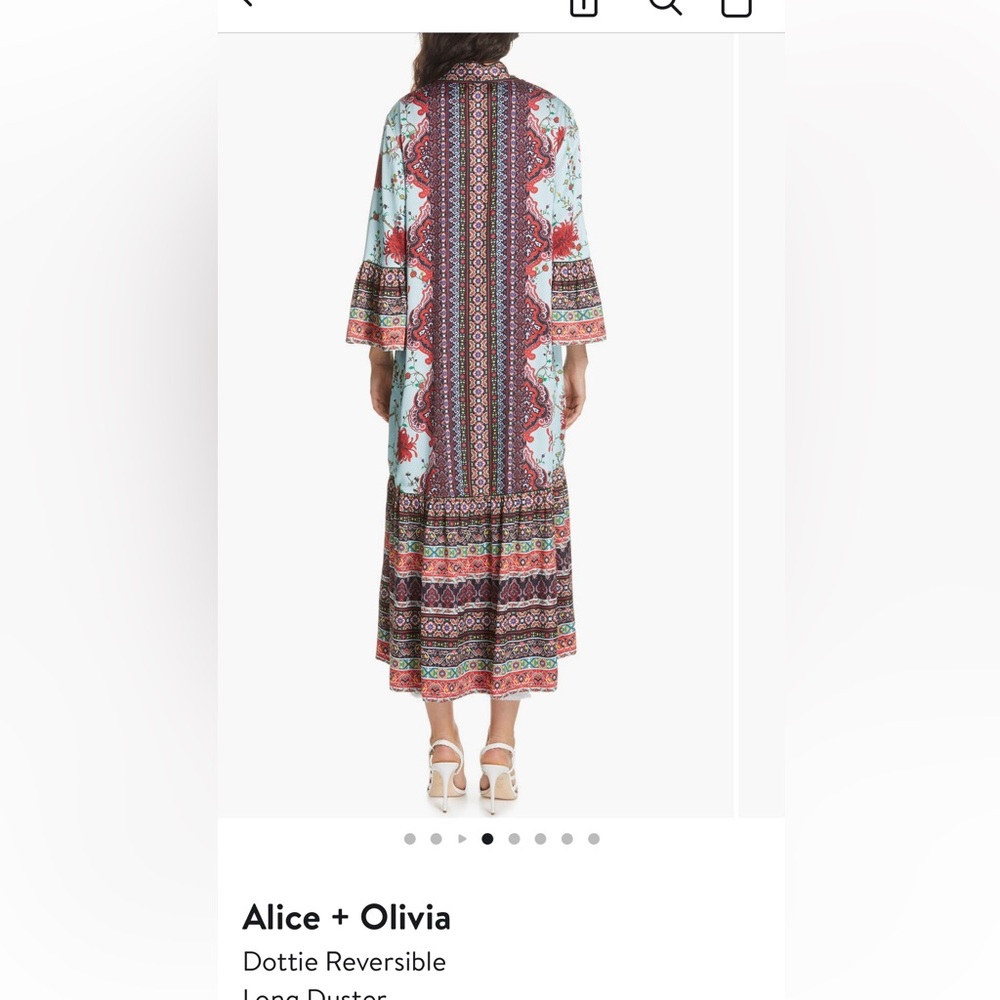 Colorful Reversible Duster - Picture 3 of 10